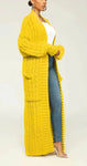 Yellow Mellow Long Sleeve Cardigan